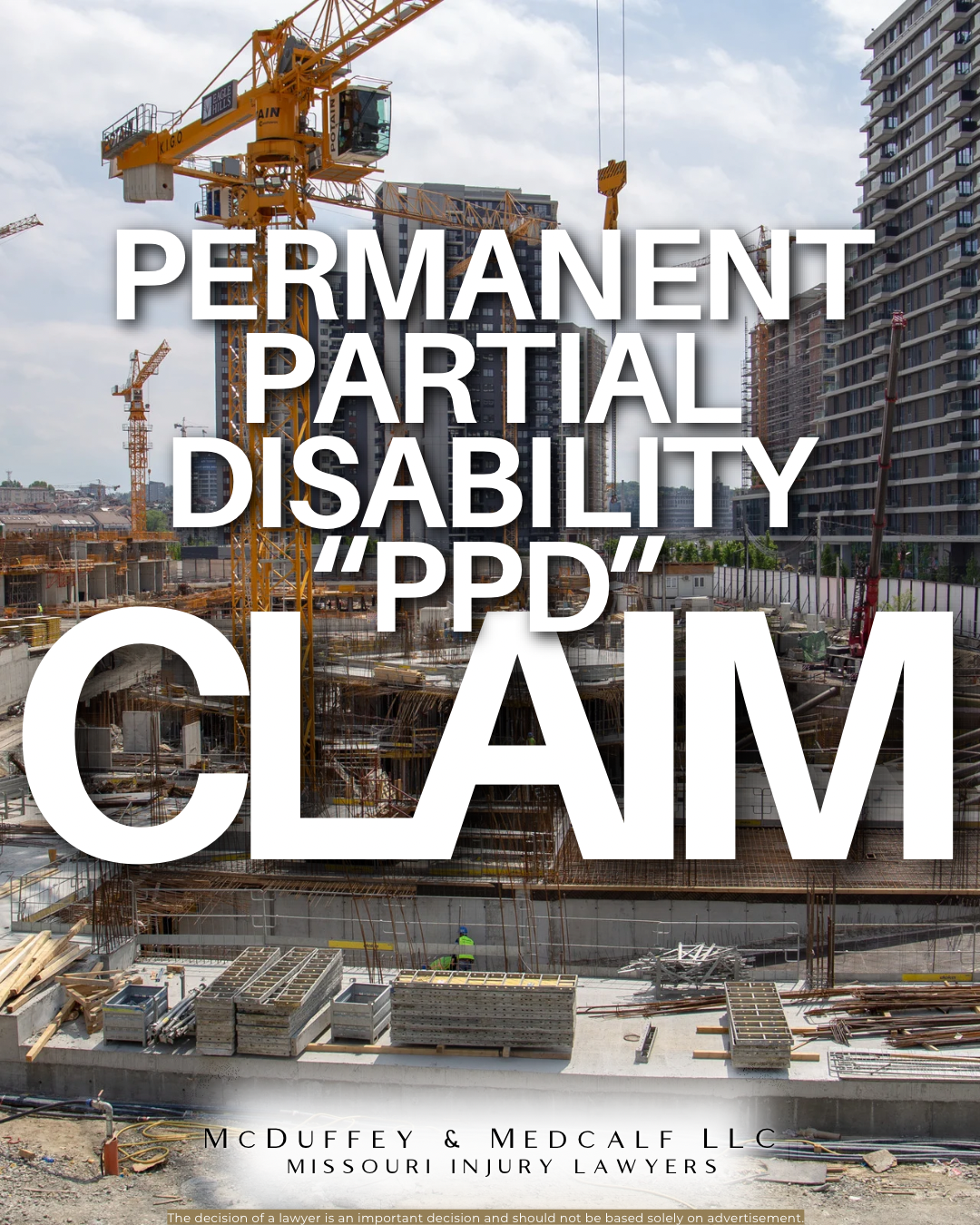 Permanent partial disability PPD claim