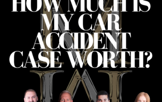 car accident case worth